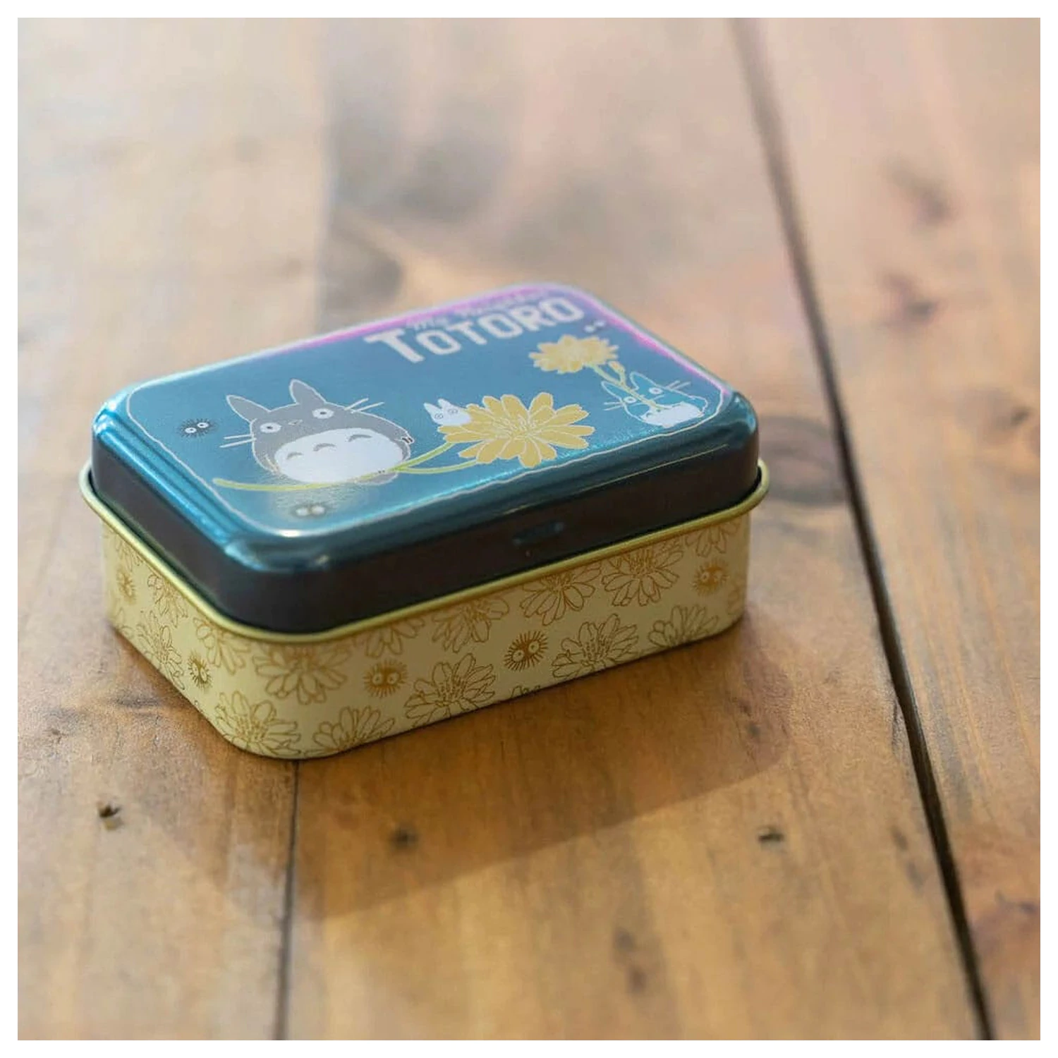 Mój Sąsiad Totoro Metalowe Pudełko Totoro kwiatowe zdjęcie produktu