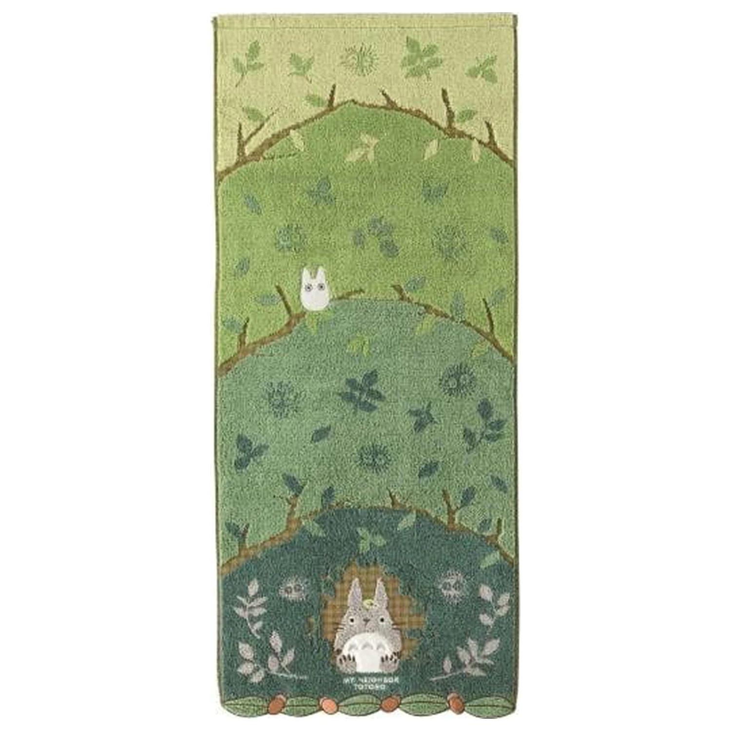 Mój Sąsiad Totoro ręcznik Totoro ukrywający się na drzewie 34 x 80 cm zdjęcie produktu