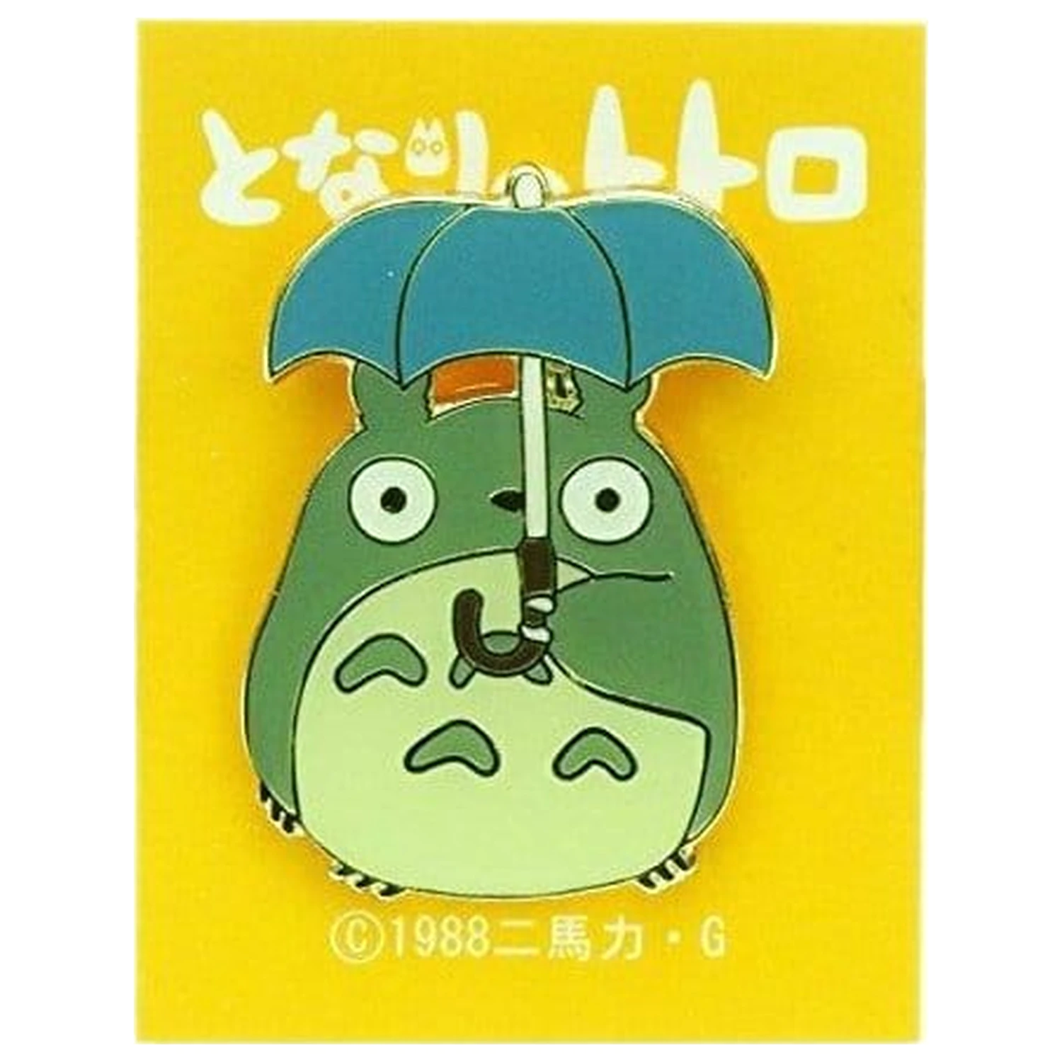 My Neighbor Totoro Przypinka Totoro trzymający parasol zdjęcie produktu