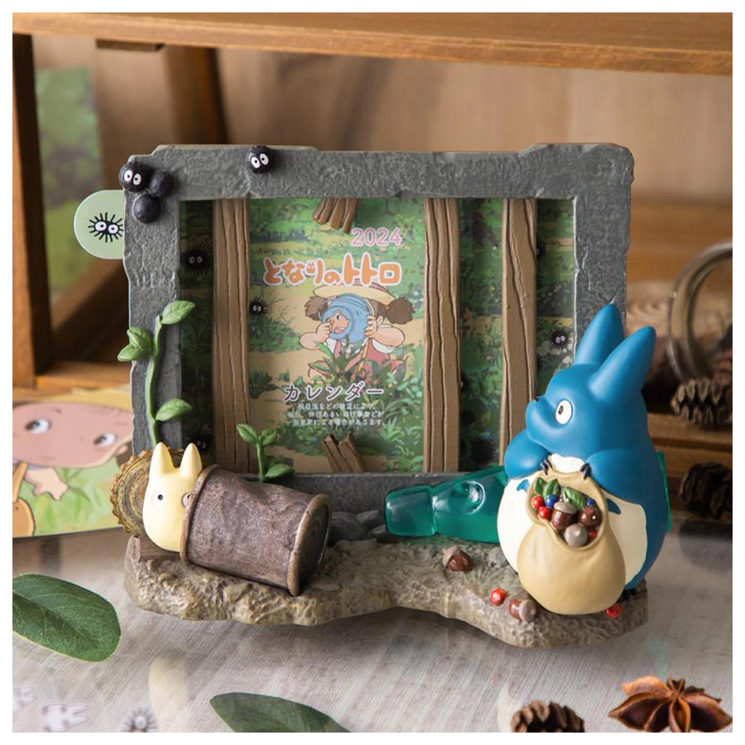 My Neighbor Totoro Totoro & Kusakabe House Diorama Ramka zdjęcie produktu