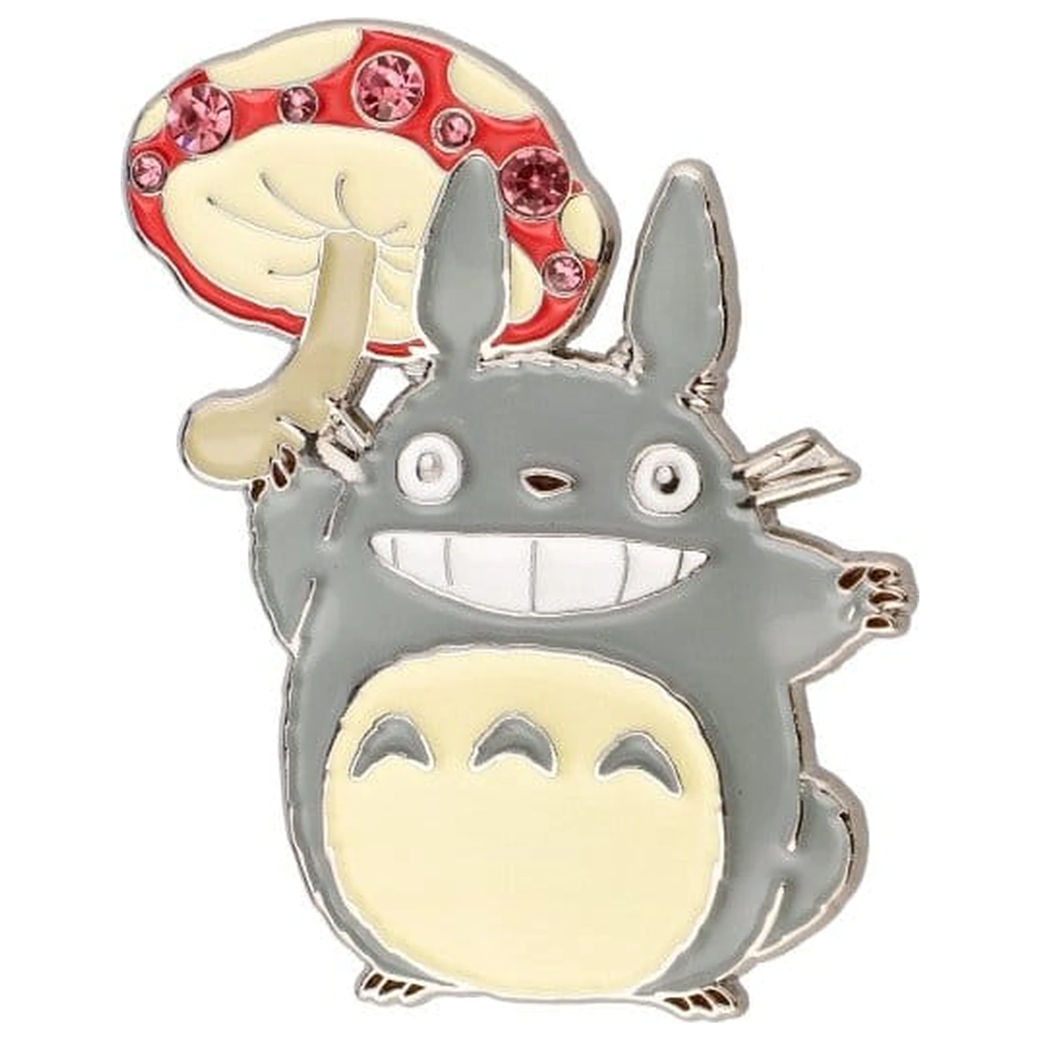 My Neighbor Totoro Metalowa broszka Totoro Grzyb zdjęcie produktu
