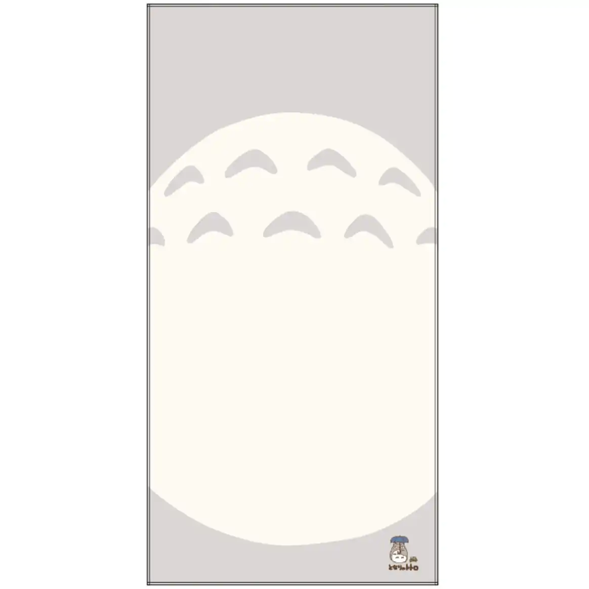 Mój Sąsiad Totoro Large Bath Towel Totoro's Belly 60 x 120 cm zdjęcie produktu