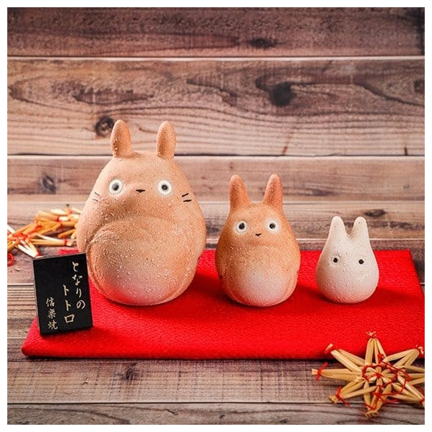 My Neighbor Totoro Zestaw 3 figurek Totoro Shigaraki zdjęcie produktu