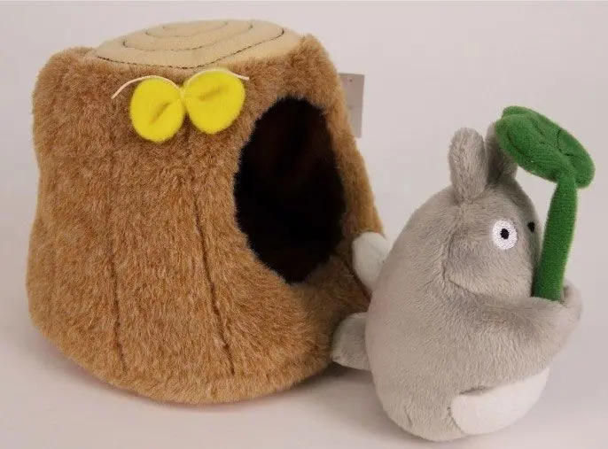 Mój Sąsiad Totoro Pluszowa Figurka Totoro Pień Drzewa 10 cm zdjęcie produktu