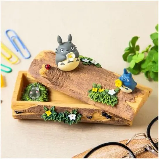 Mój Sąsiad Totoro Diorama / Pudełko do Przechowywania Totoro Trumpet 8 cm zdjęcie produktu