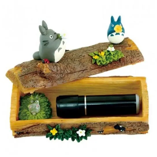 Mój Sąsiad Totoro Diorama / Pudełko do Przechowywania Totoro Trumpet 8 cm zdjęcie produktu