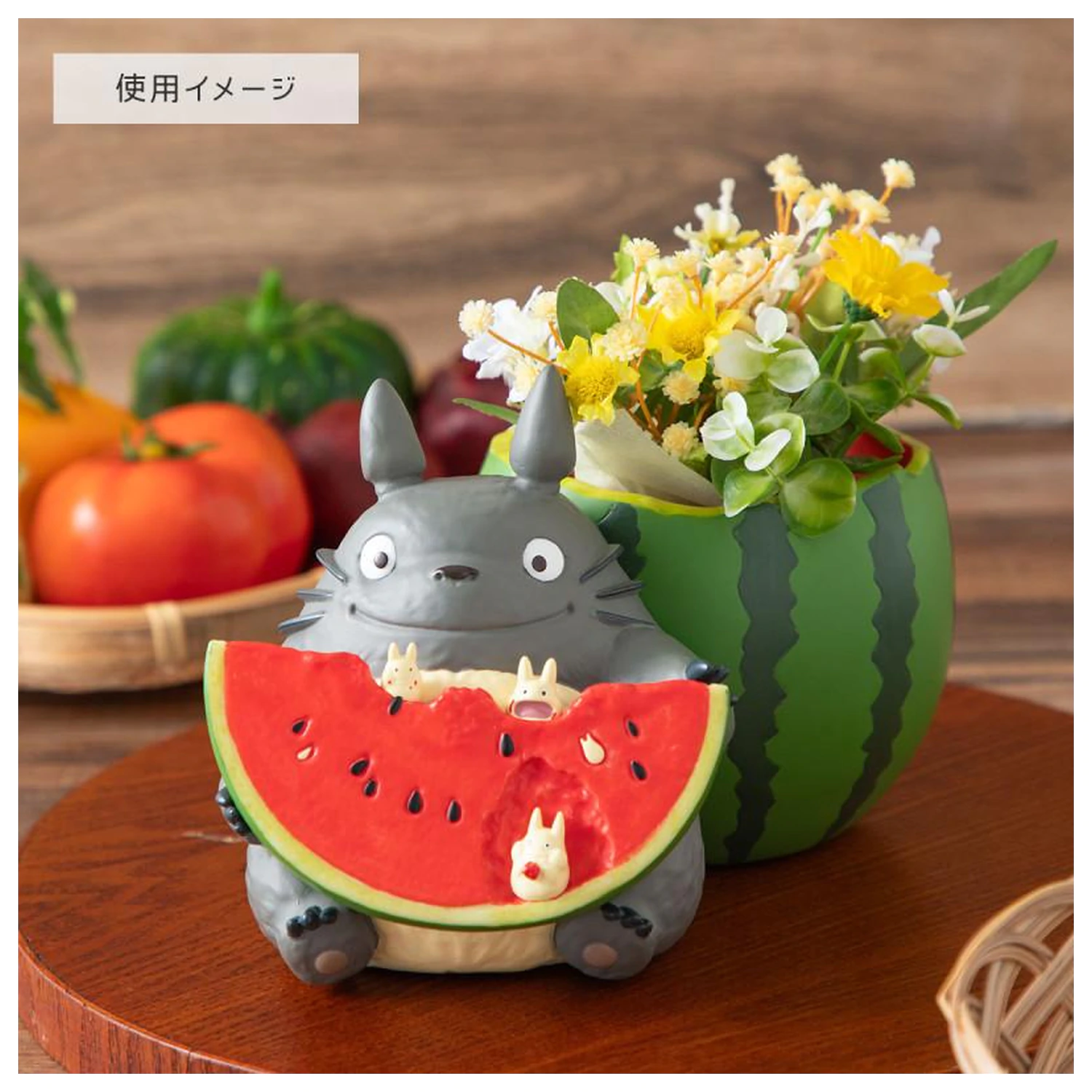 Ramka na doniczkę My Neighbor Totoro Totoro Watermelon Planter Frame zdjęcie produktu