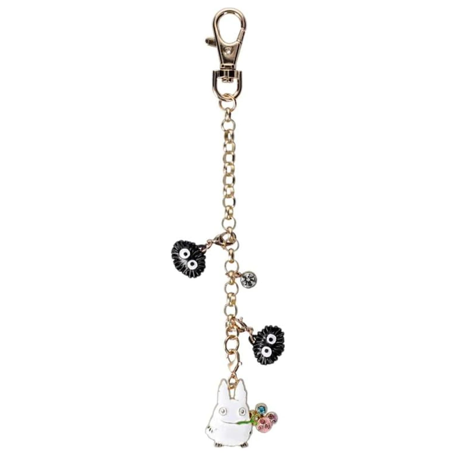 My Neighbor Totoro White Totoro & Fruits charms na łańcuszku zdjęcie produktu