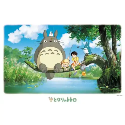 Mój sąsiad Totoro Puzzle Jigsaw Czy Totoro złapie rybę (1000 pieces) zdjęcie produktu