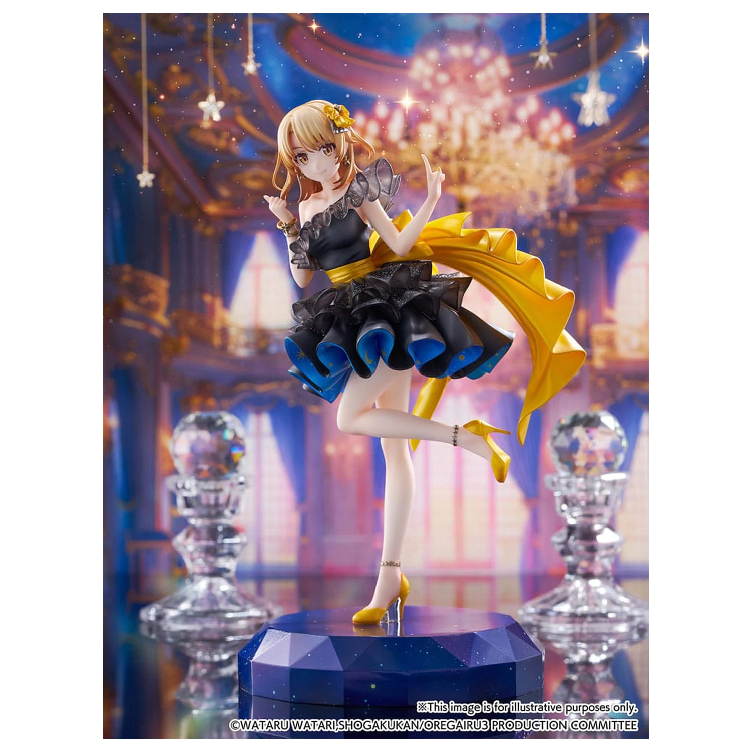 My Youth Romantic Comedy Is Wrong As I Expected. Final SHIBUYA SCRAMBLE FIGURE PVC Statue 1/7 Iroha Isshiki Starry Dress Ver. 24 cm zdjęcie produktu