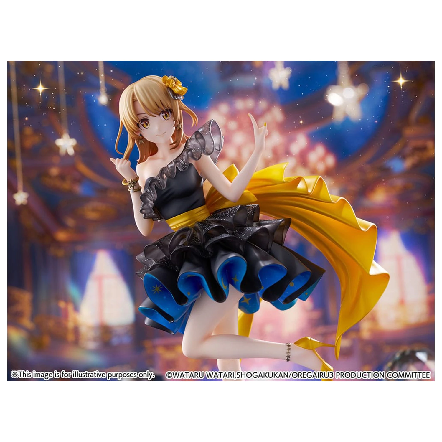 My Youth Romantic Comedy Is Wrong As I Expected. Final SHIBUYA SCRAMBLE FIGURE PVC Statue 1/7 Iroha Isshiki Starry Dress Ver. 24 cm zdjęcie produktu