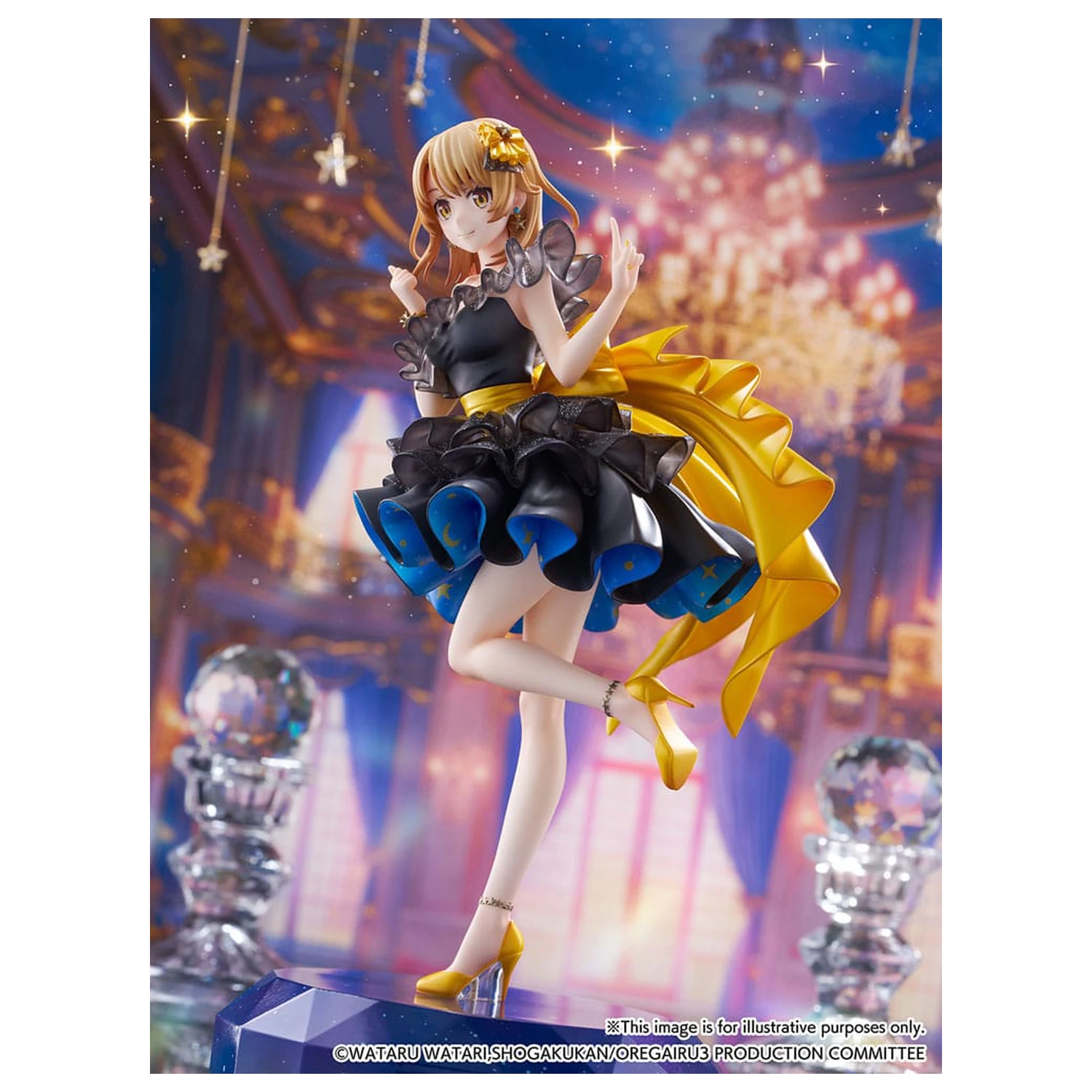 My Youth Romantic Comedy Is Wrong As I Expected. Final SHIBUYA SCRAMBLE FIGURE PVC Statue 1/7 Iroha Isshiki Starry Dress Ver. 24 cm zdjęcie produktu