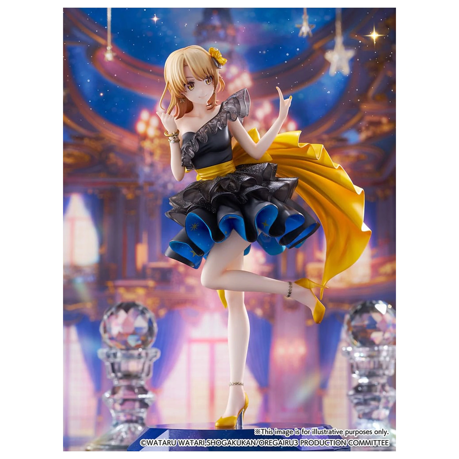 My Youth Romantic Comedy Is Wrong As I Expected. Final SHIBUYA SCRAMBLE FIGURE PVC Statue 1/7 Iroha Isshiki Starry Dress Ver. 24 cm zdjęcie produktu