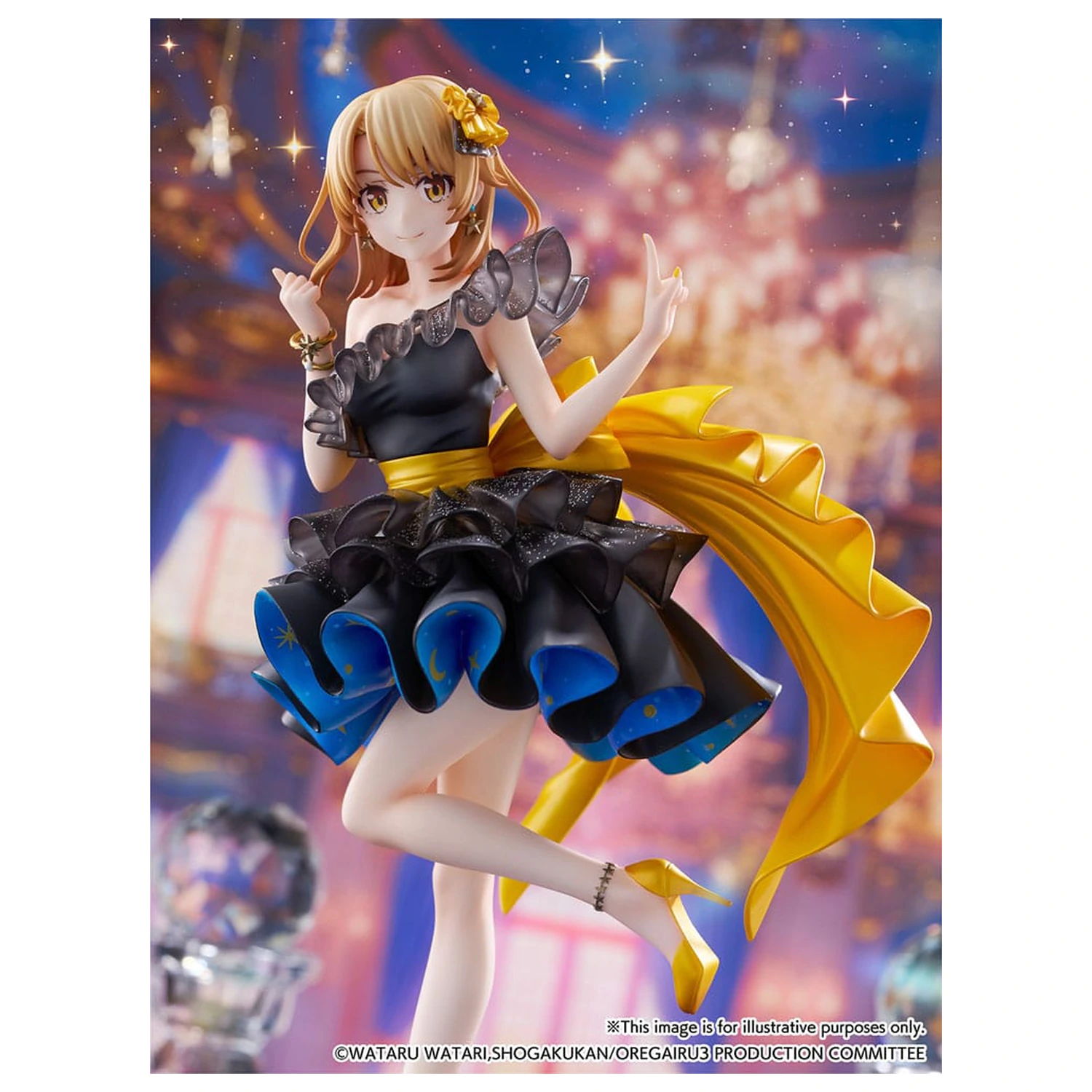 My Youth Romantic Comedy Is Wrong As I Expected. Final SHIBUYA SCRAMBLE FIGURE PVC Statue 1/7 Iroha Isshiki Starry Dress Ver. 24 cm zdjęcie produktu