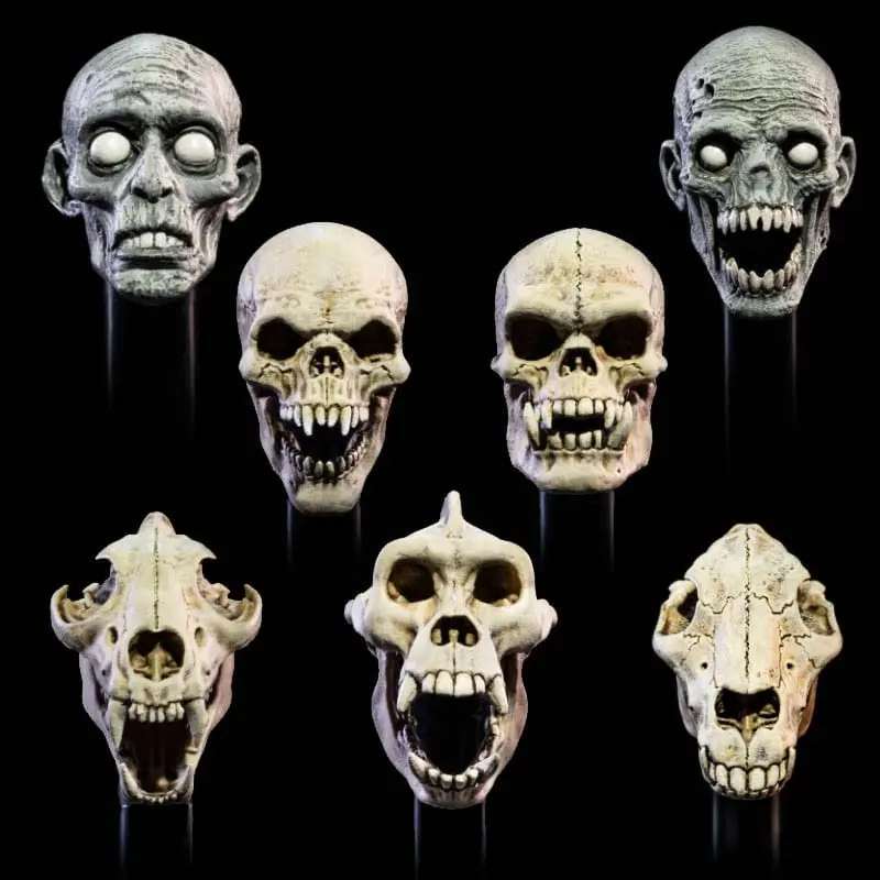 Mythic Legions: All Stars 6 Figurka Akcji Akcesoria Zestaw Głów Nieumarłych zdjęcie produktu