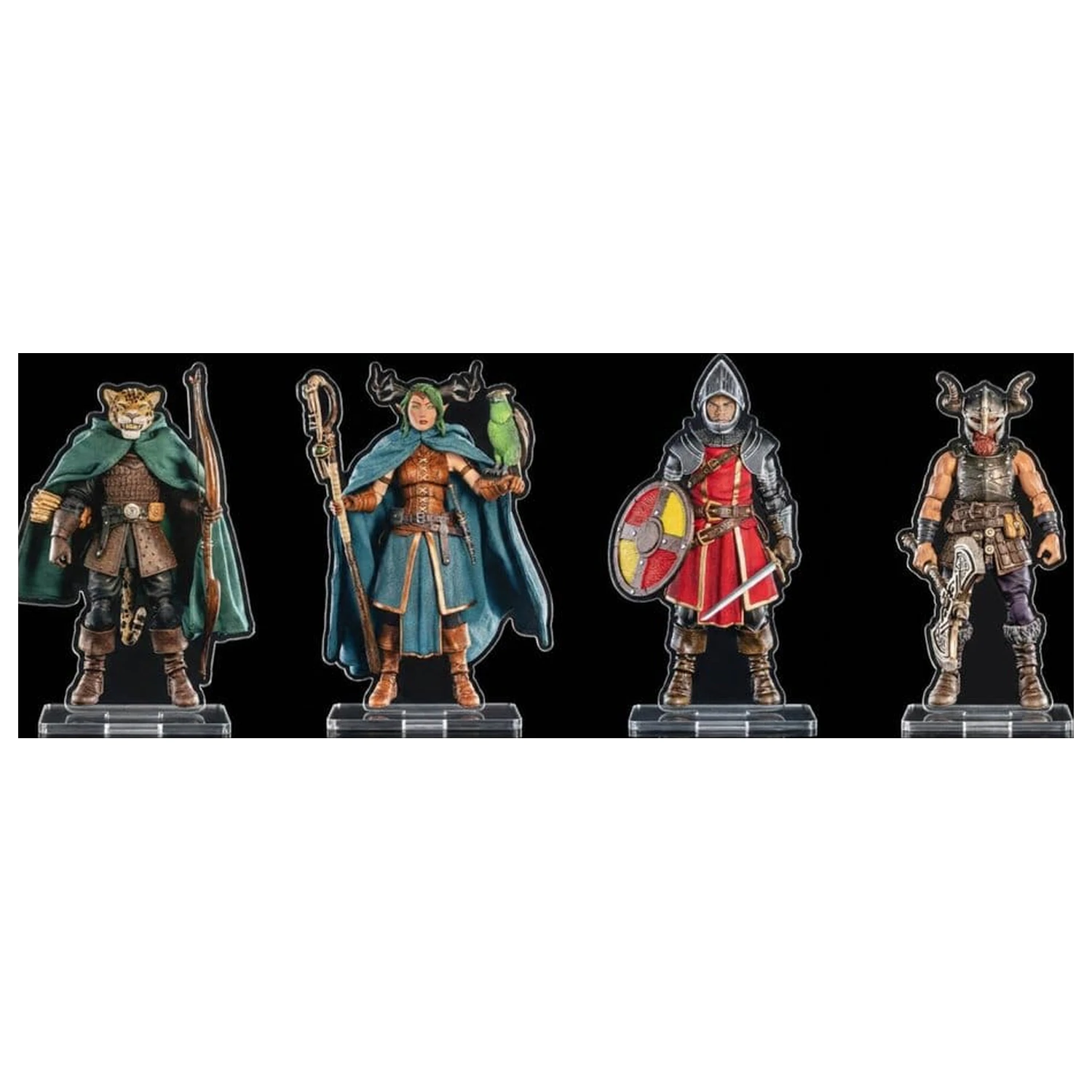 Mythic Legions Akrylowe Figurki Stojące 4-pak Zestaw Heroiczny B 3 cm zdjęcie produktu