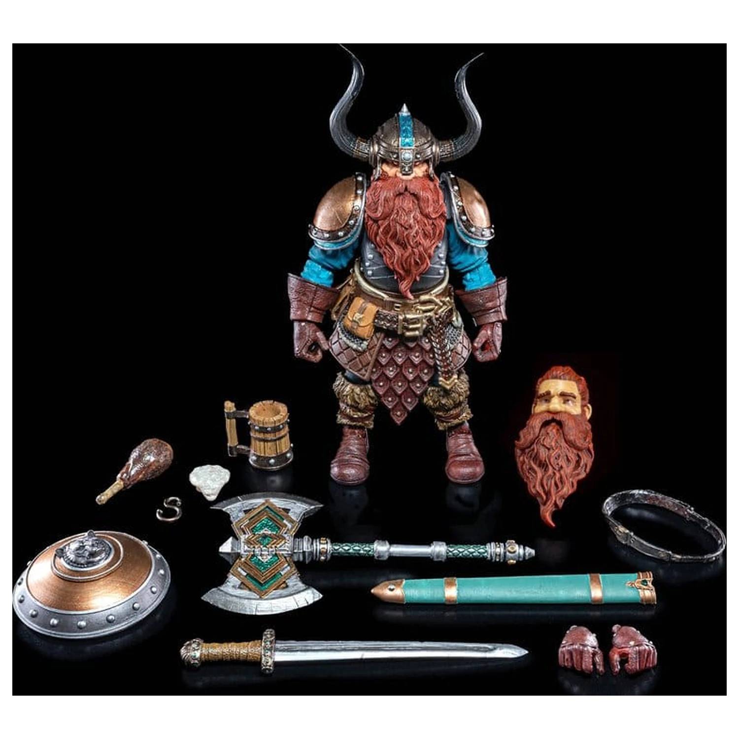 Figurka akcji Mythic Legions: Legacies of Mythoss 3 Thord Ironjaw zdjęcie produktu