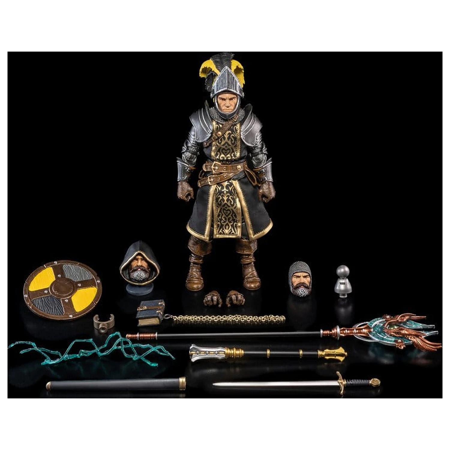 Mythic Legions Figurka akcji Paladin/Cleric Heroic Deluxe 18 cm zdjęcie produktu