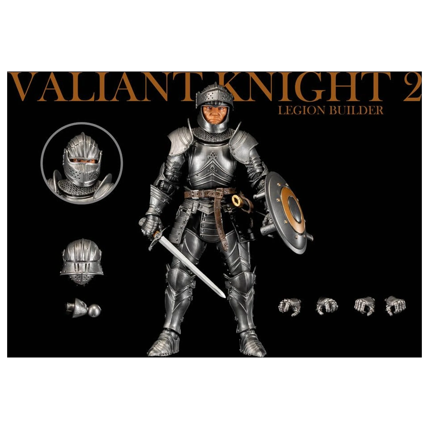 Mythic Legions: Reinforcement 3 figurka Valiant Knight 2 Legion Builder zdjęcie produktu