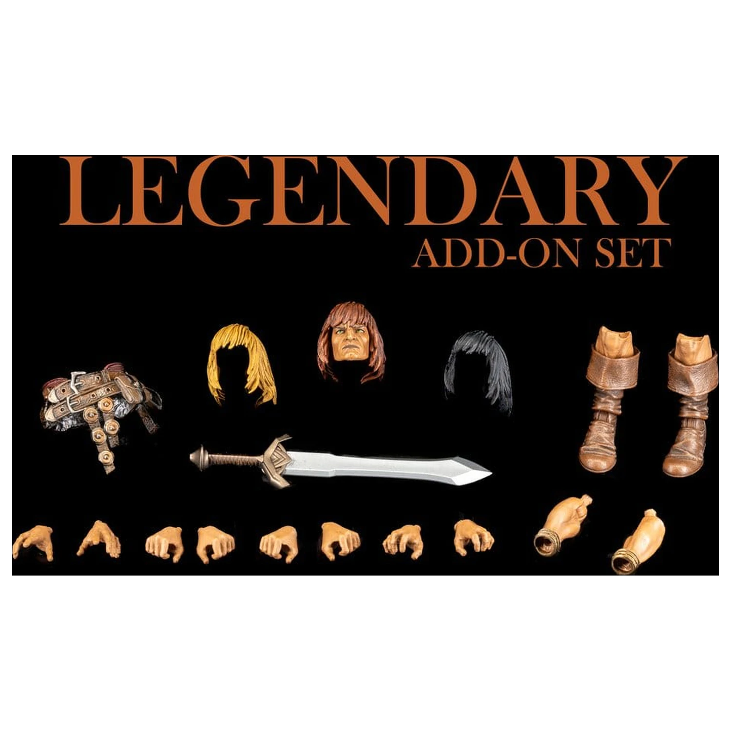 Mythic Legions: Reinforcement 3 Action Figure Akcesoria Legendarny Zestaw Dodatków zdjęcie produktu