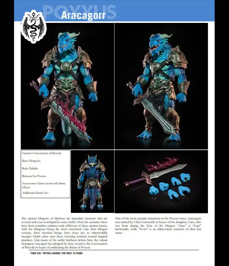 Mythic Legions: The First 10 Year Book Twarda oprawa zdjęcie produktu