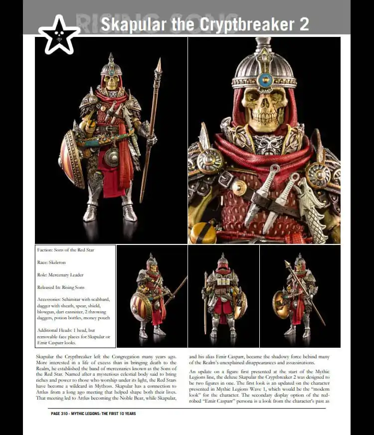 Mythic Legions: The First 10 Year Book Twarda oprawa zdjęcie produktu