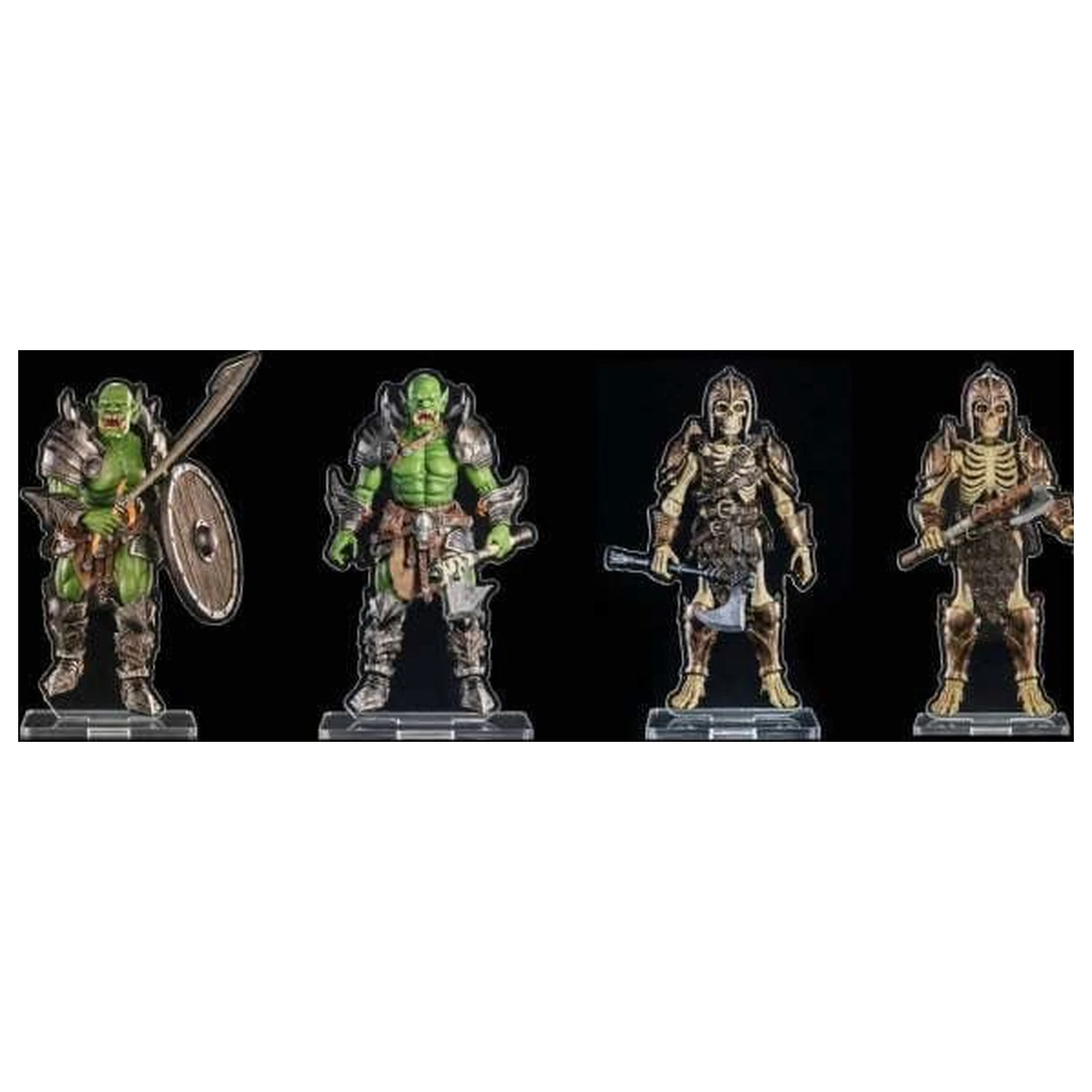 Mythic Legions Akrylowe Standees 4-pak Zestaw Złoczyńców A 3 cm zdjęcie produktu