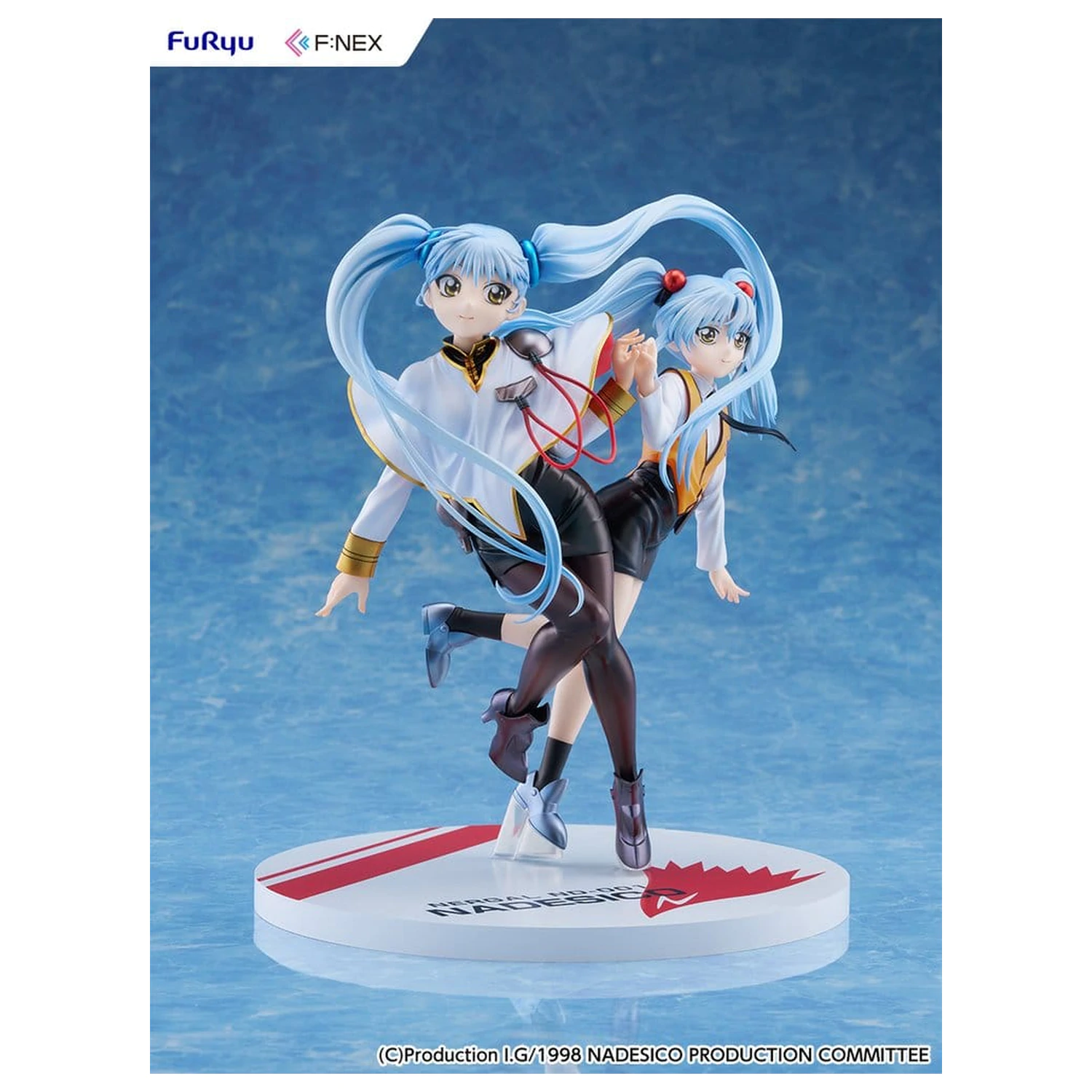 Nadesico the movie The prince of darkness PVC Figurka 1/7 Ruri Hoshino double ruriruri Ver. 22 cm zdjęcie produktu