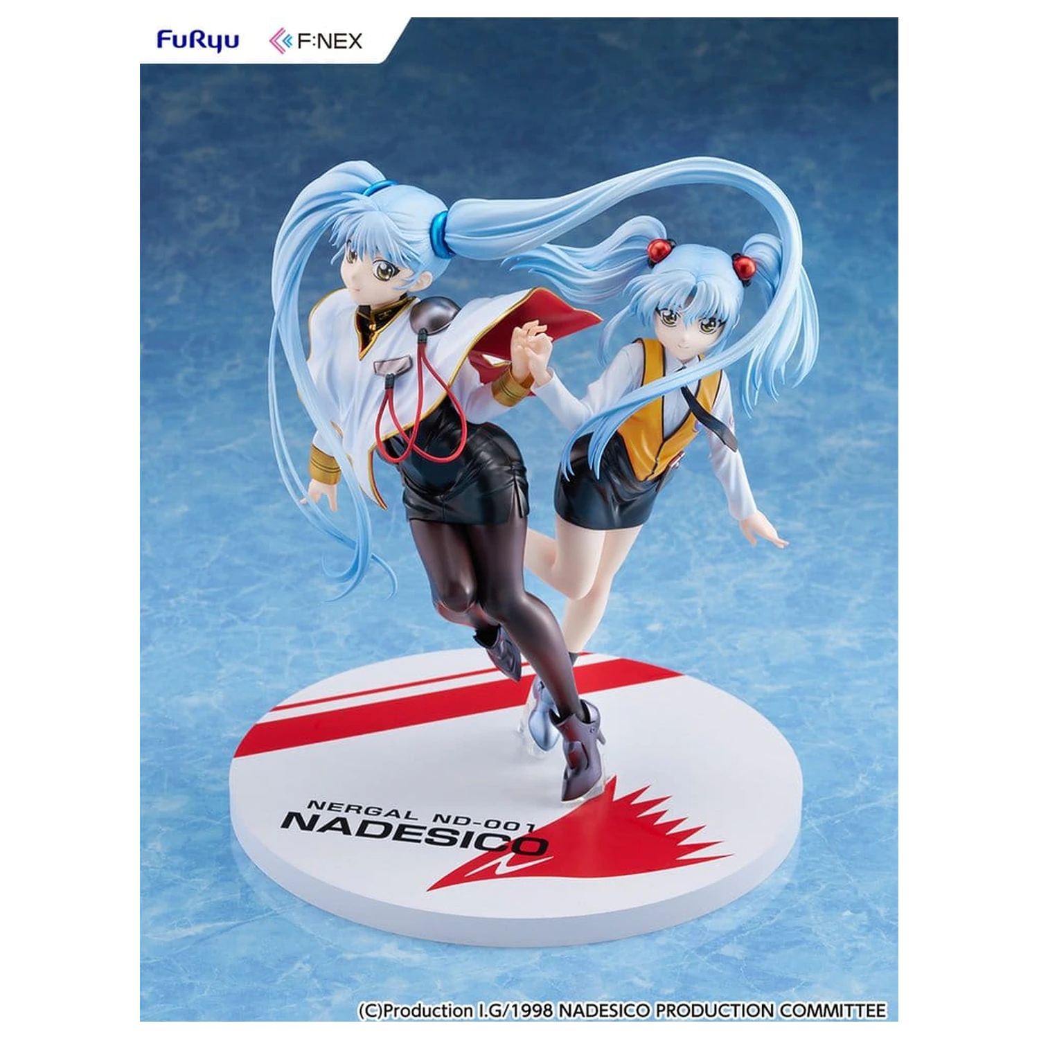 Nadesico the movie The prince of darkness PVC Figurka 1/7 Ruri Hoshino double ruriruri Ver. 22 cm zdjęcie produktu