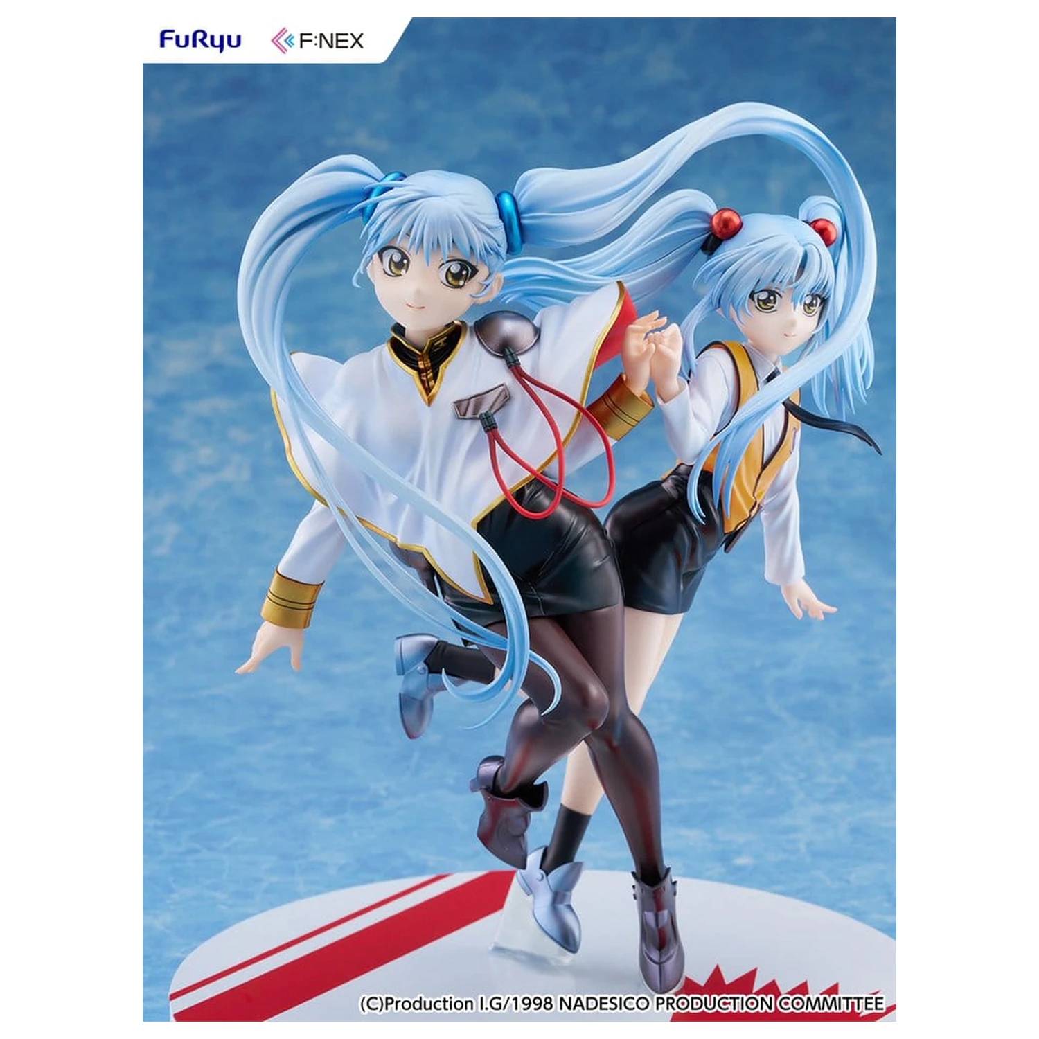 Nadesico the movie The prince of darkness PVC Figurka 1/7 Ruri Hoshino double ruriruri Ver. 22 cm zdjęcie produktu