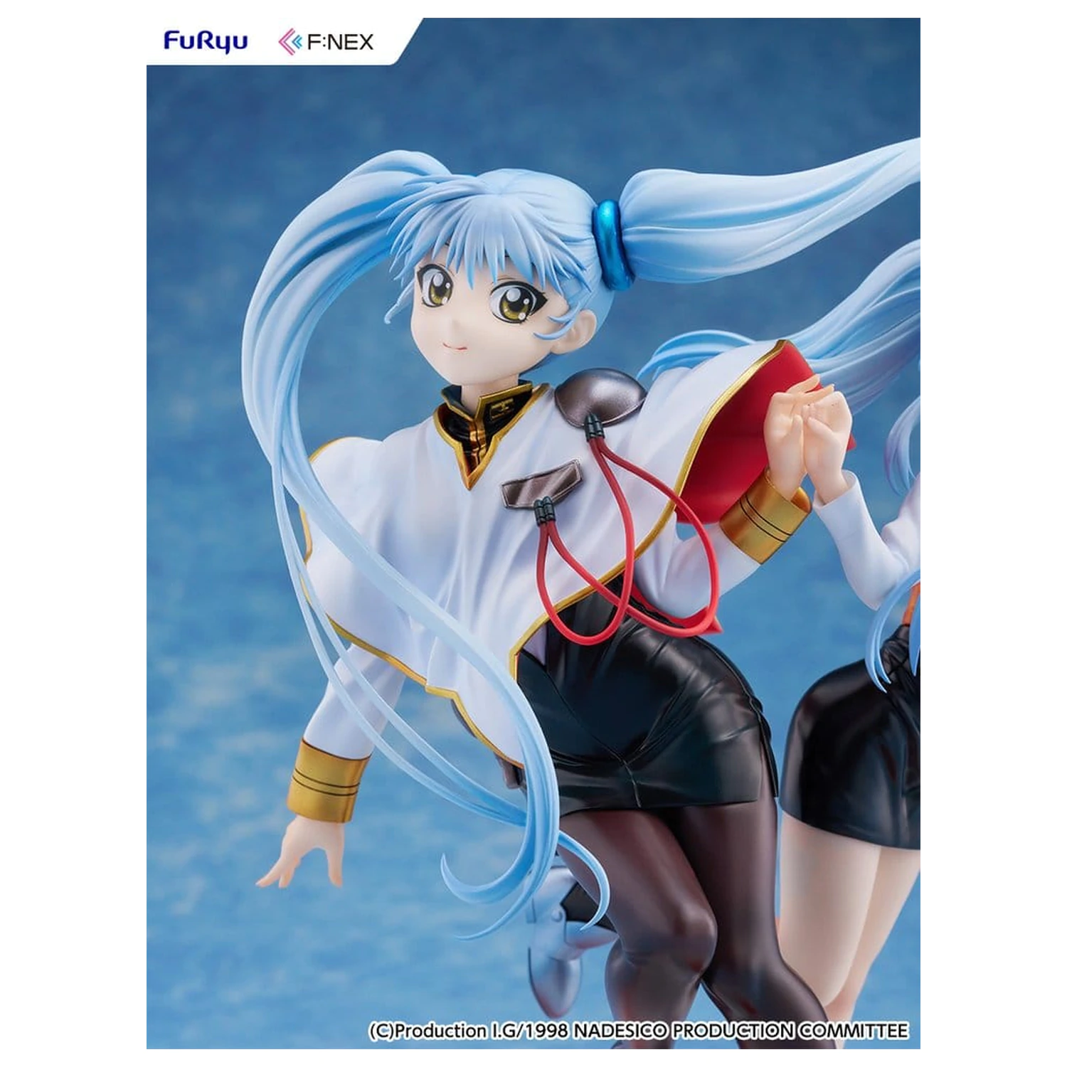 Nadesico the movie The prince of darkness PVC Figurka 1/7 Ruri Hoshino double ruriruri Ver. 22 cm zdjęcie produktu
