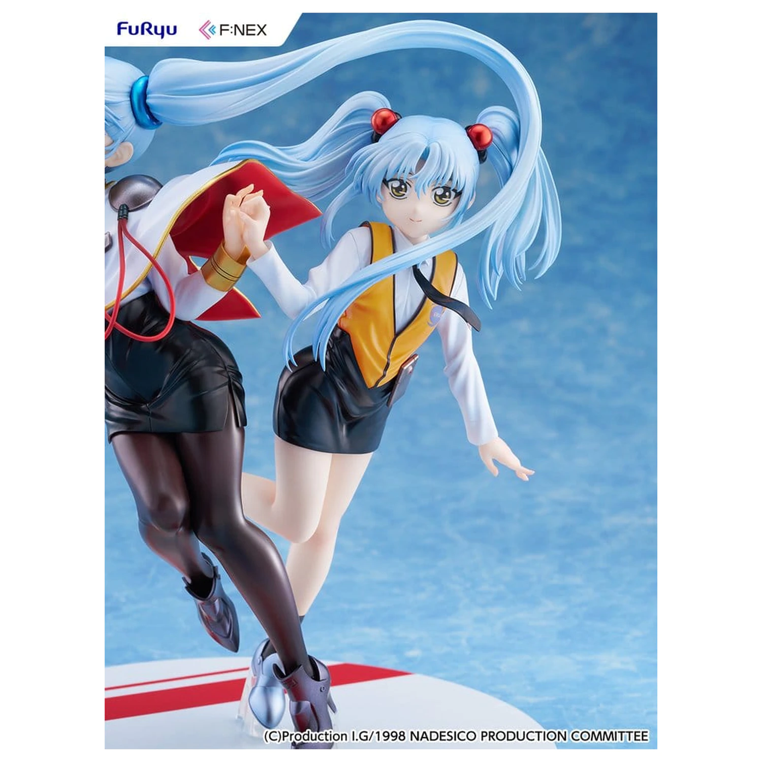 Nadesico the movie The prince of darkness PVC Figurka 1/7 Ruri Hoshino double ruriruri Ver. 22 cm zdjęcie produktu