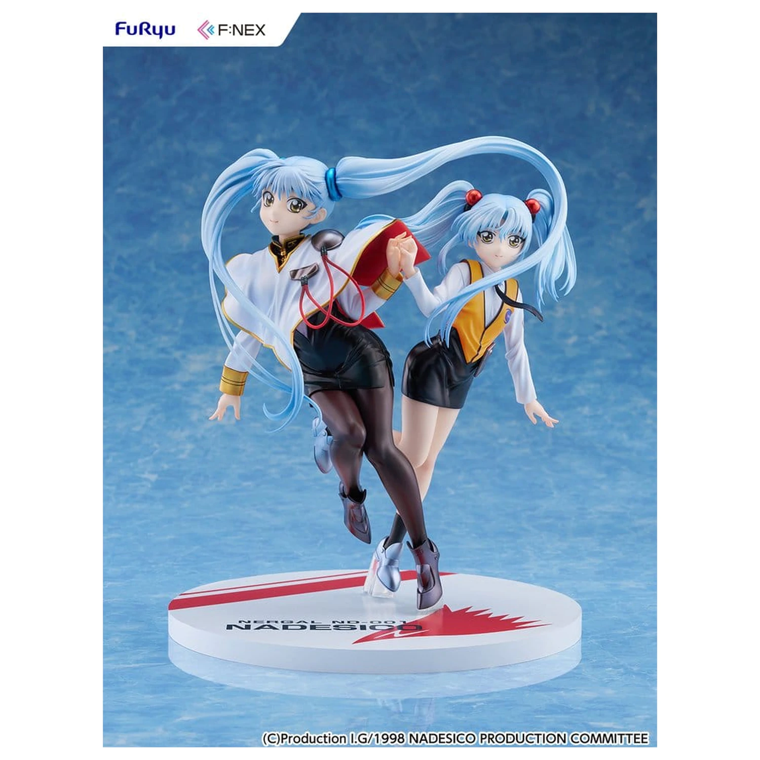 Nadesico the movie The prince of darkness PVC Figurka 1/7 Ruri Hoshino double ruriruri Ver. 22 cm zdjęcie produktu