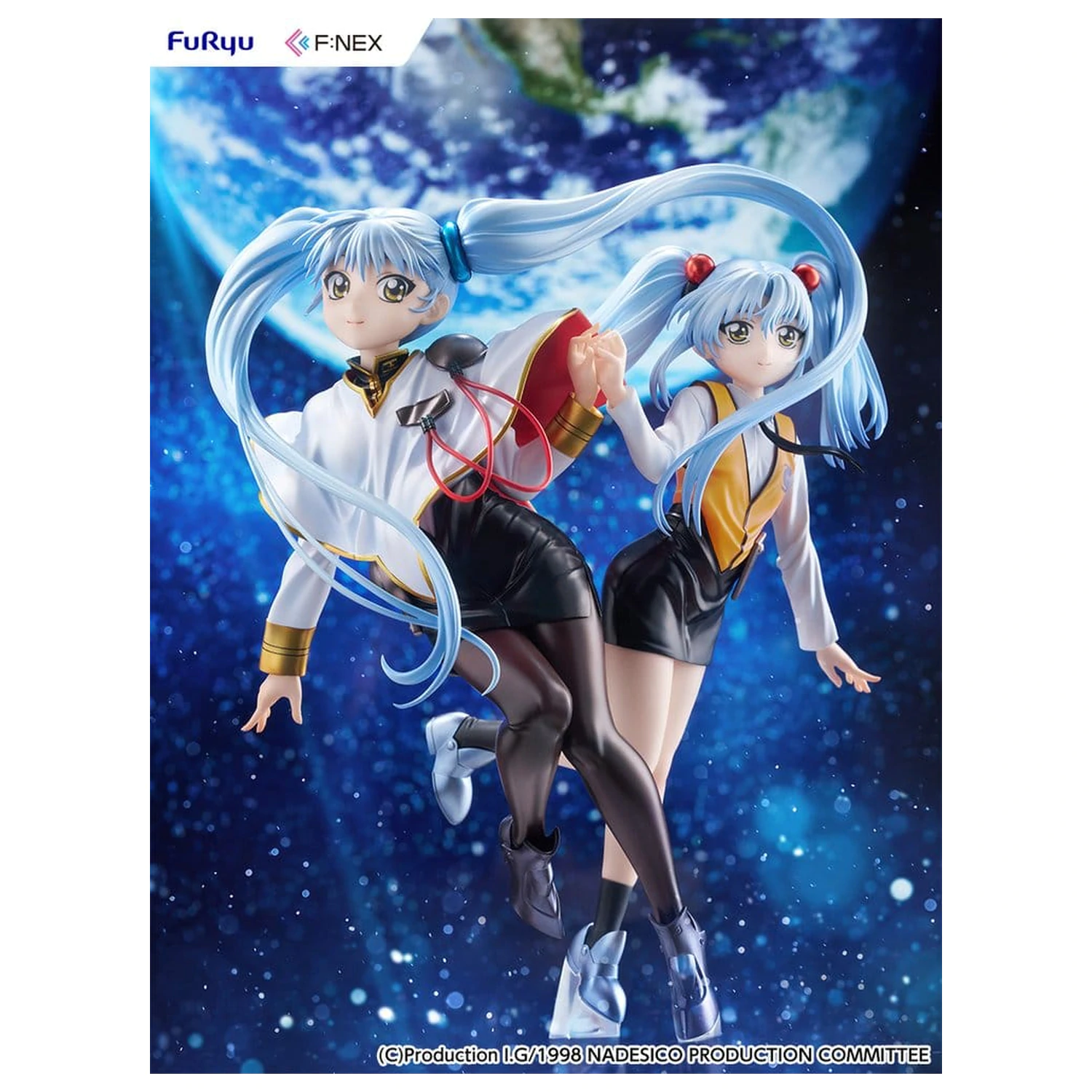Nadesico the movie The prince of darkness PVC Figurka 1/7 Ruri Hoshino double ruriruri Ver. 22 cm zdjęcie produktu