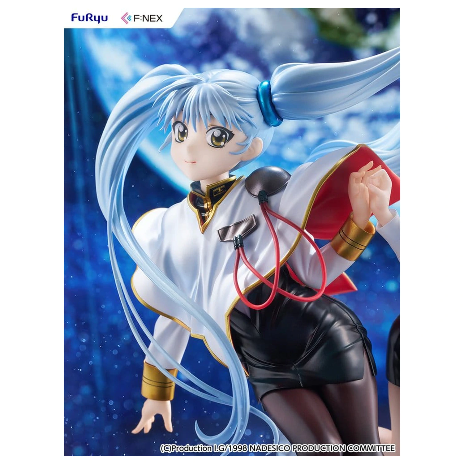 Nadesico the movie The prince of darkness PVC Figurka 1/7 Ruri Hoshino double ruriruri Ver. 22 cm zdjęcie produktu