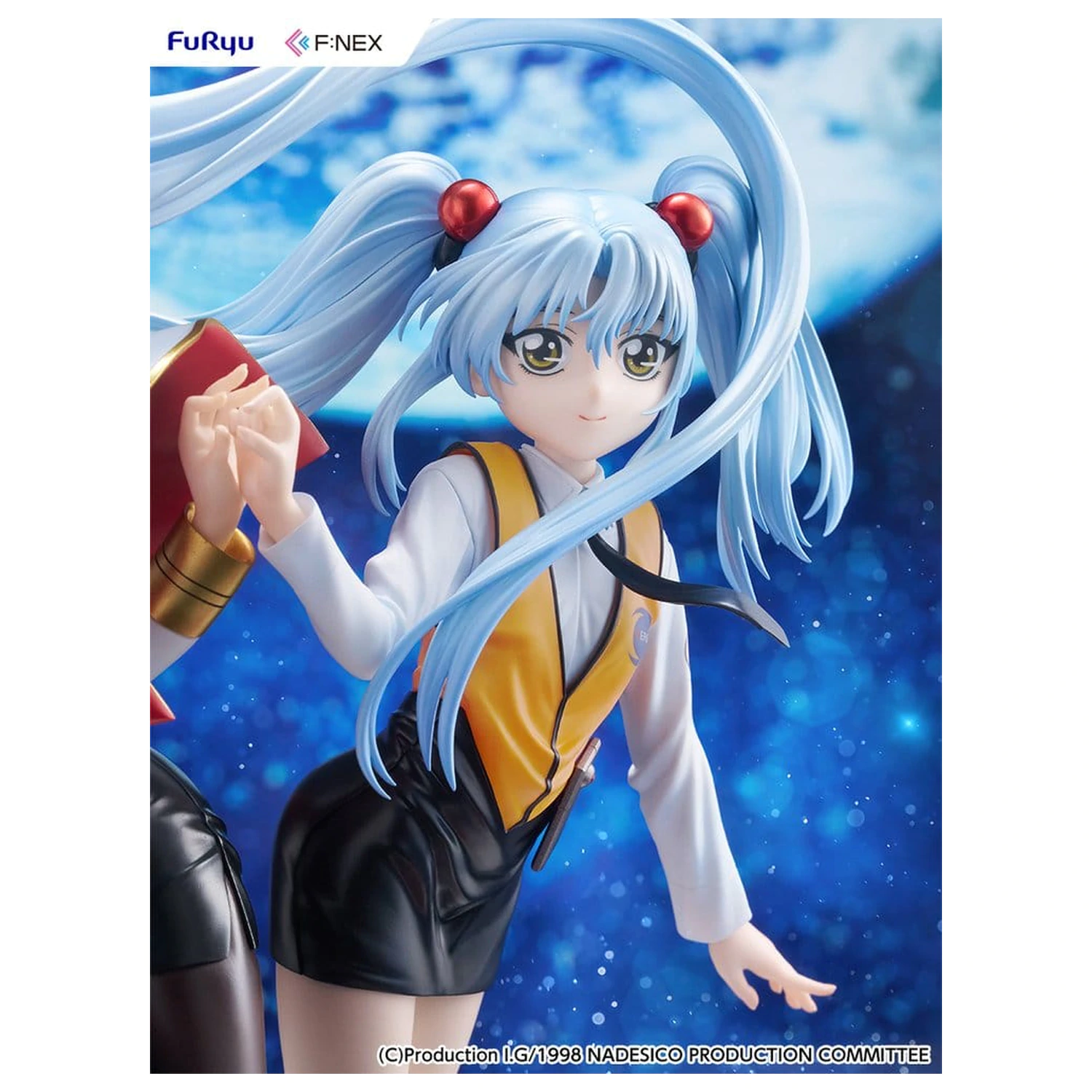 Nadesico the movie The prince of darkness PVC Figurka 1/7 Ruri Hoshino double ruriruri Ver. 22 cm zdjęcie produktu