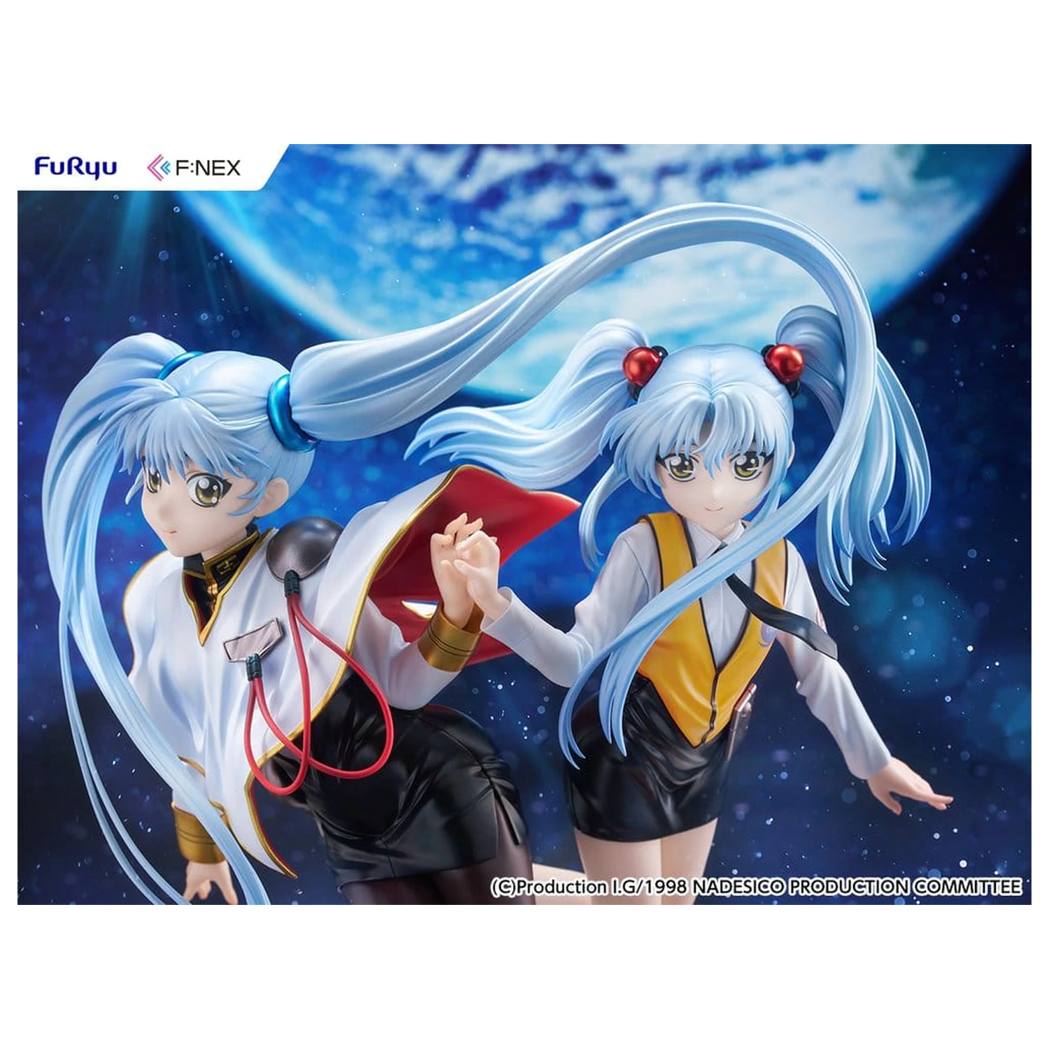 Nadesico the movie The prince of darkness PVC Figurka 1/7 Ruri Hoshino double ruriruri Ver. 22 cm zdjęcie produktu