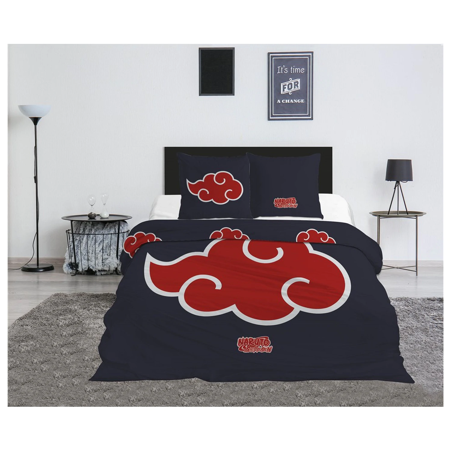 Naruto Akatsuki podwójna poszwa na kołdrę zdjęcie produktu