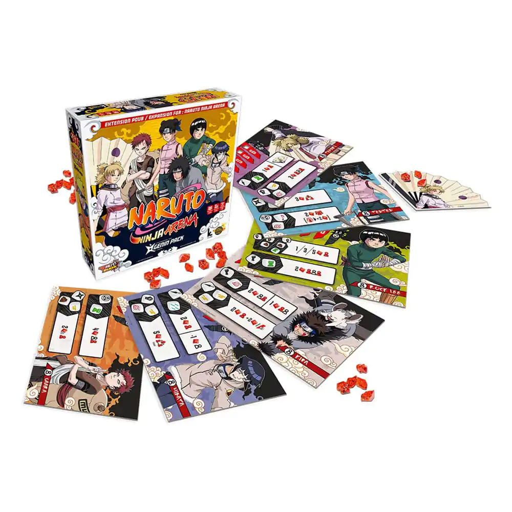 Naruto Dice Game Expansion Ninja Arena: Genin Pack - Dodatek do gry kościanej zdjęcie produktu