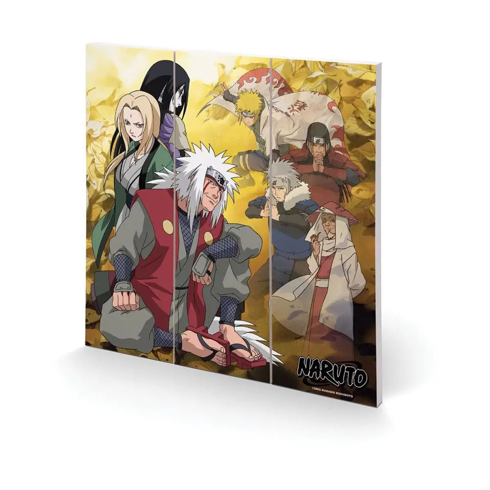 Drewniana ozdoba ścienna Naruto Fallen Leaves And Fallen Comrades zdjęcie produktu