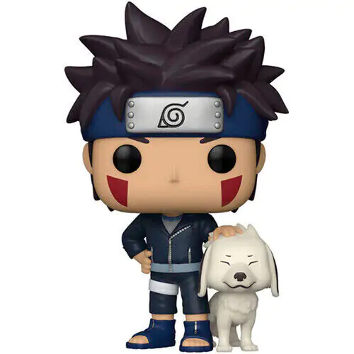 Naruto POP! Animation Figurka Winylowa Kiba z Akamaru 9 cm zdjęcie produktu