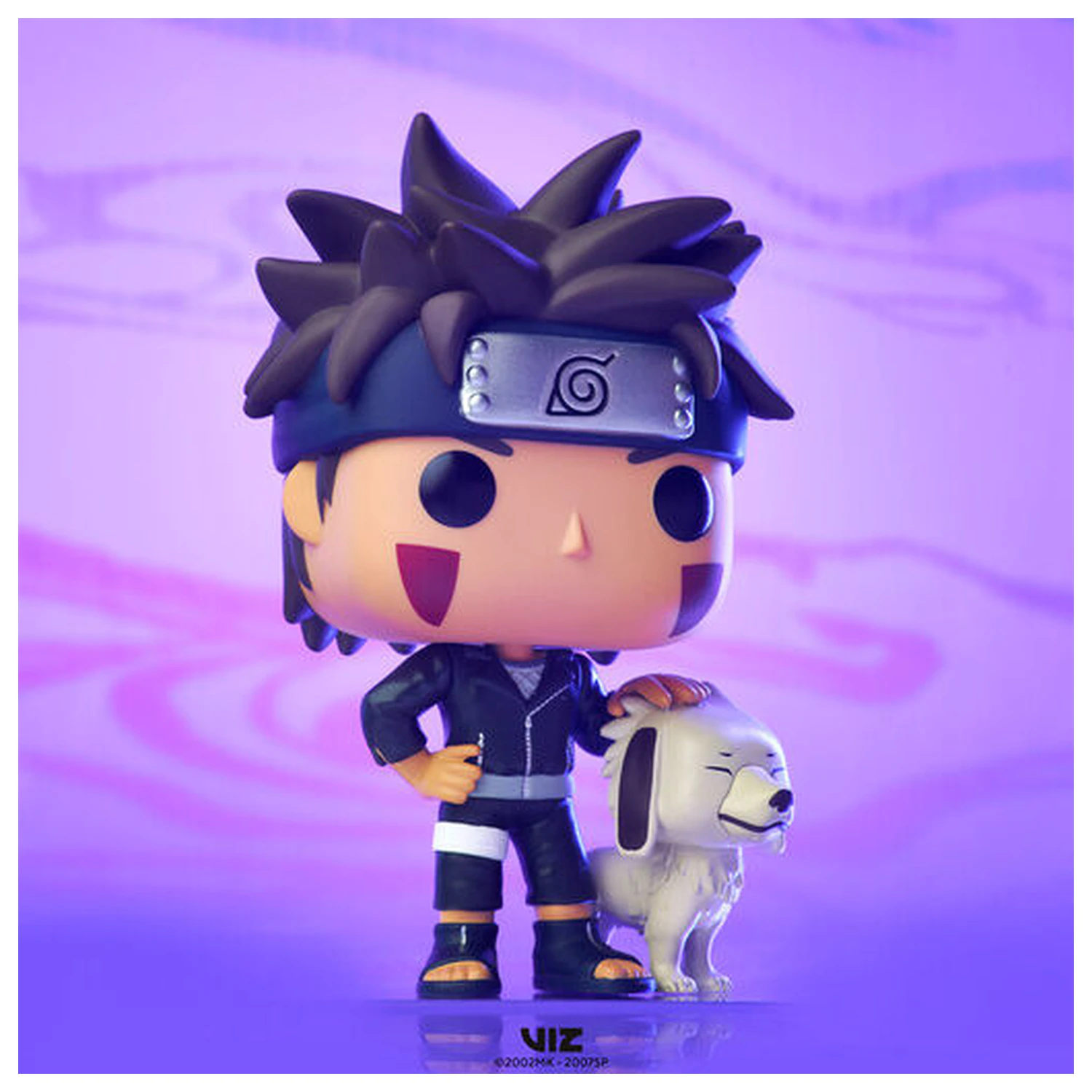 Naruto POP! Animation Figurka Winylowa Kiba z Akamaru 9 cm zdjęcie produktu
