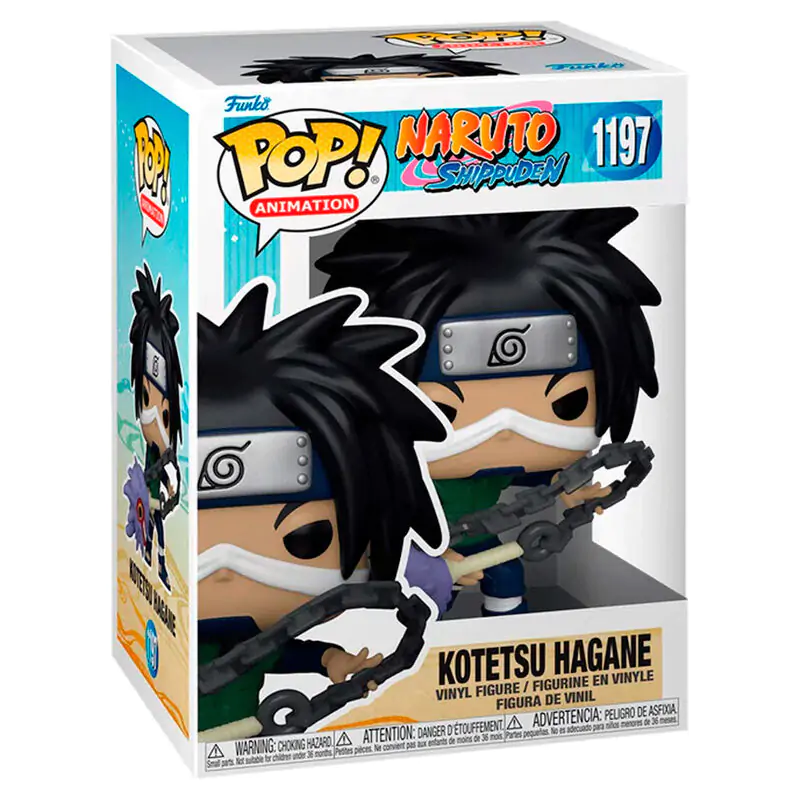 Naruto POP! Animation Figurka winylowa Kotetsu Hagane z Bronią 9 cm zdjęcie produktu