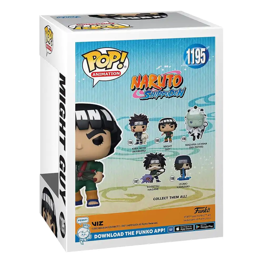 Naruto POP! Animation Figurka Winylowa Might Guy 9 cm zdjęcie produktu