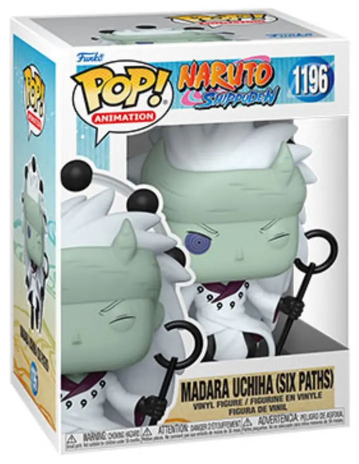 Naruto Pop! Animation Figurka Winylowa Mędrzec Madara Uchiha 9 cm zdjęcie produktu