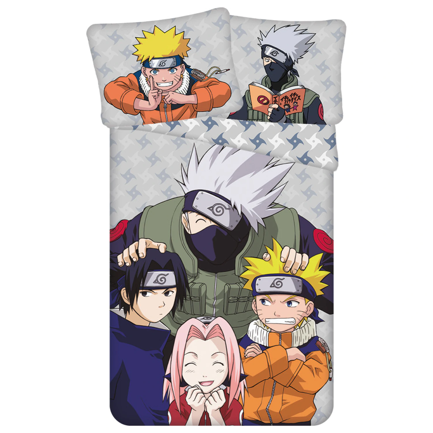 Naruto Szara poszwa na kołdrę zdjęcie produktu