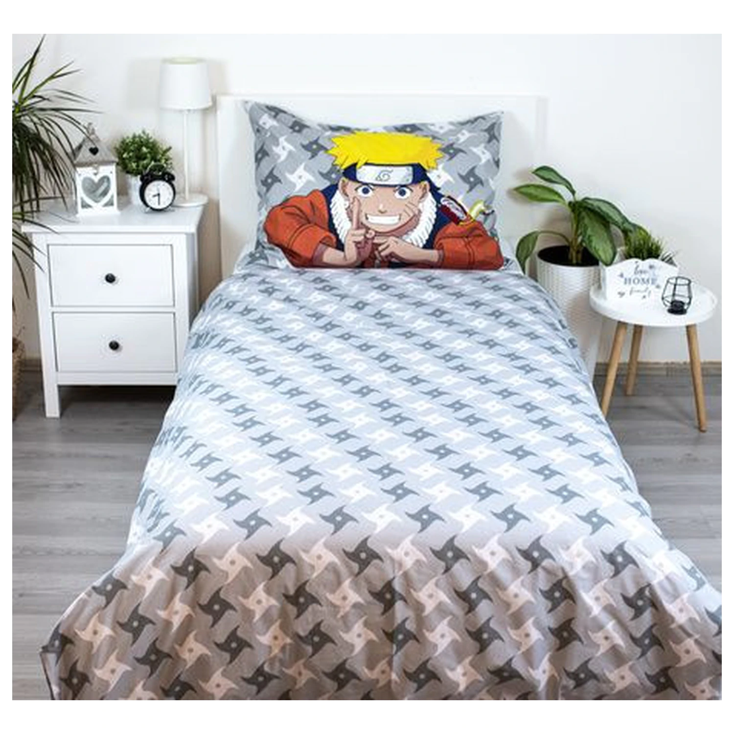 Naruto Szara poszwa na kołdrę zdjęcie produktu