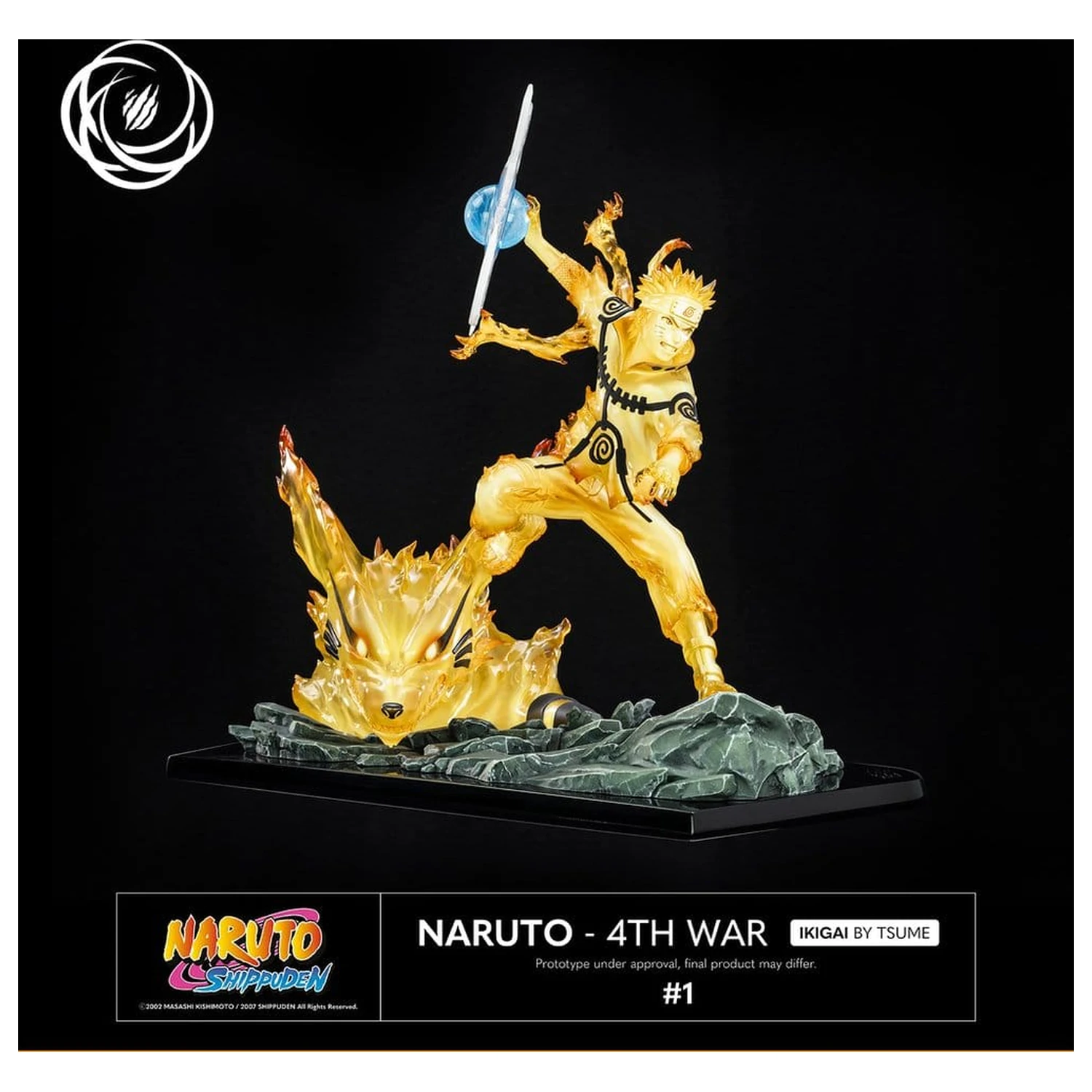 Naruto IKIGAI Figure 1/6 Naruto Czwarta Wielka Wojna Ninja zdjęcie produktu