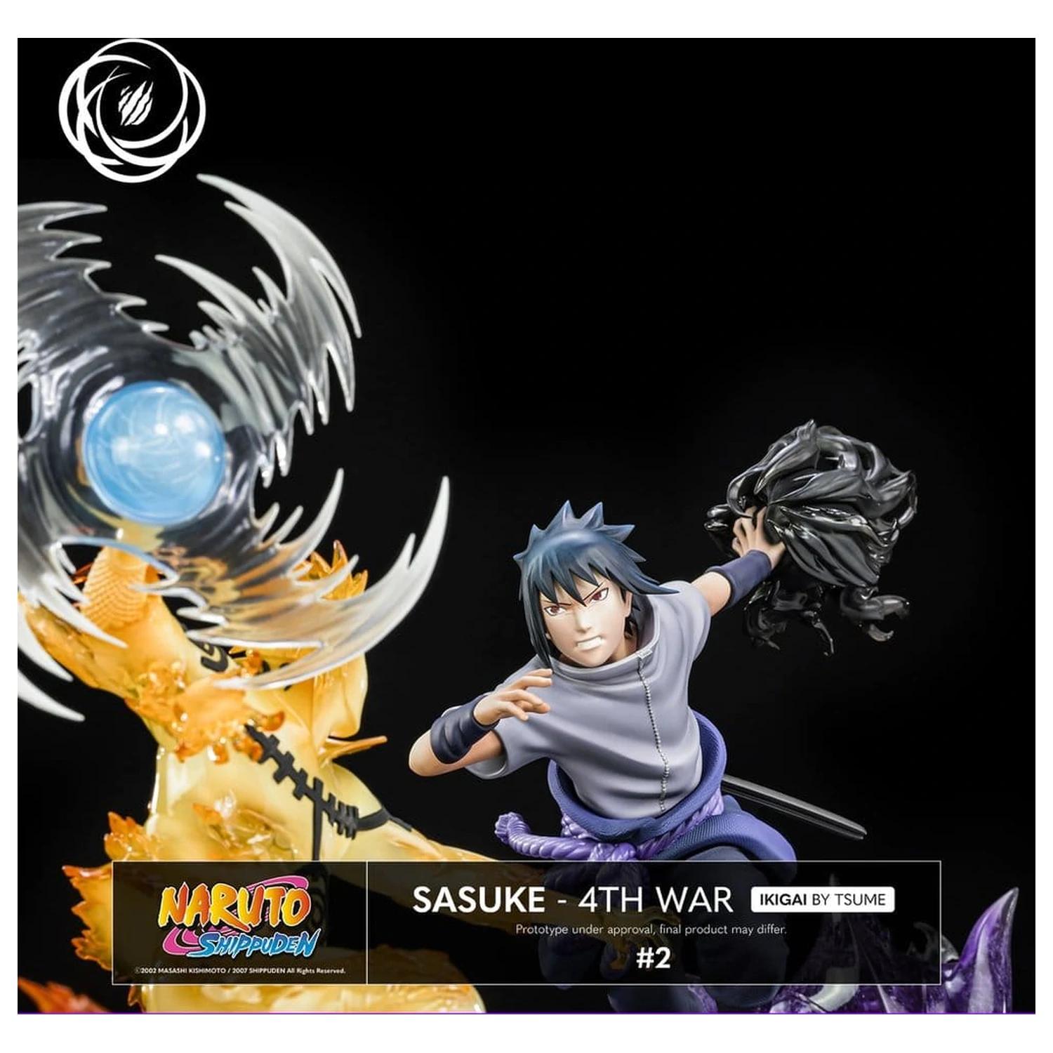 Naruto IKIGAI Figurka 1/6 Sasuke Fourth Great Ninja War zdjęcie produktu