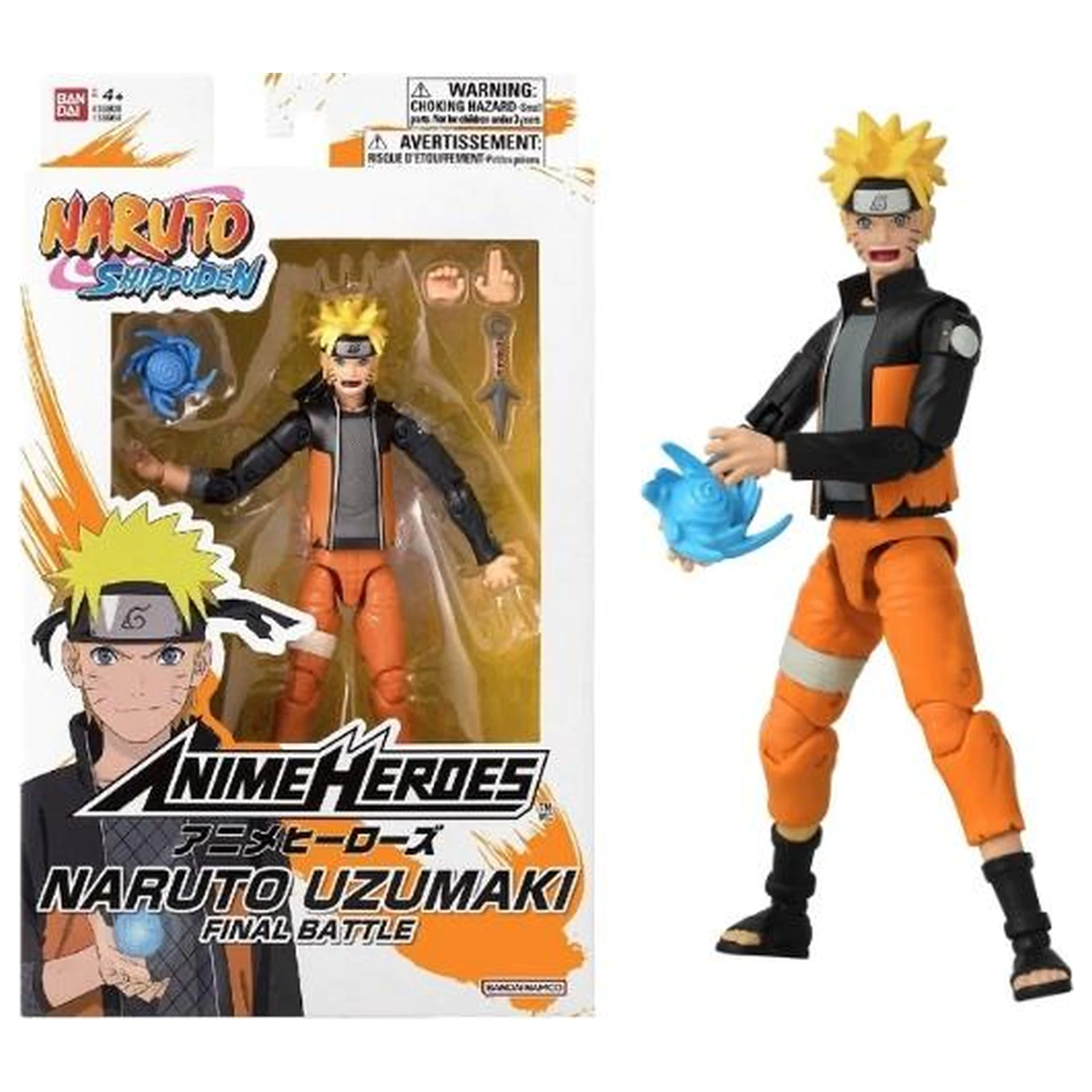 NARUTO Naruto "Final Battle" Figurka Anime Heroes 17cm zdjęcie produktu